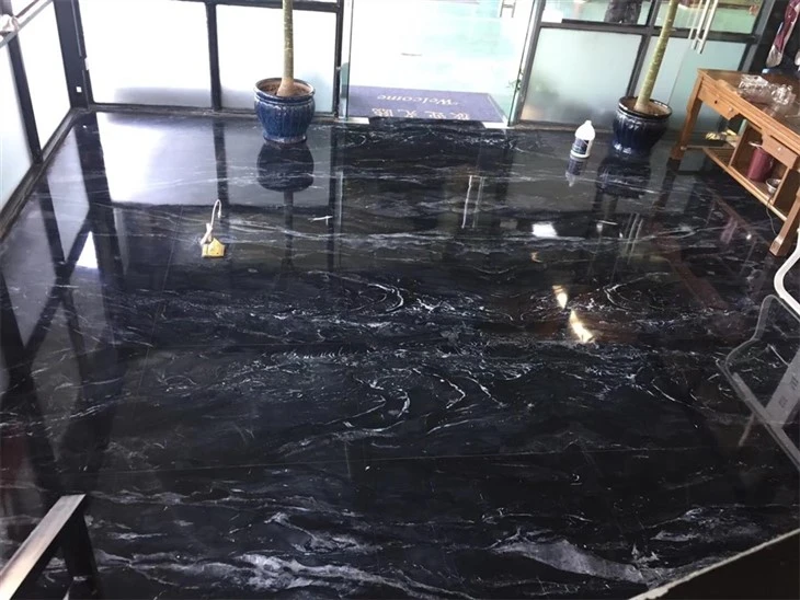 Black Marble Wall Bathroom
