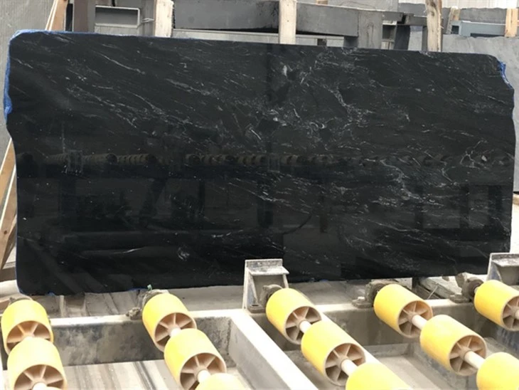 Black Marble Wall Bathroom