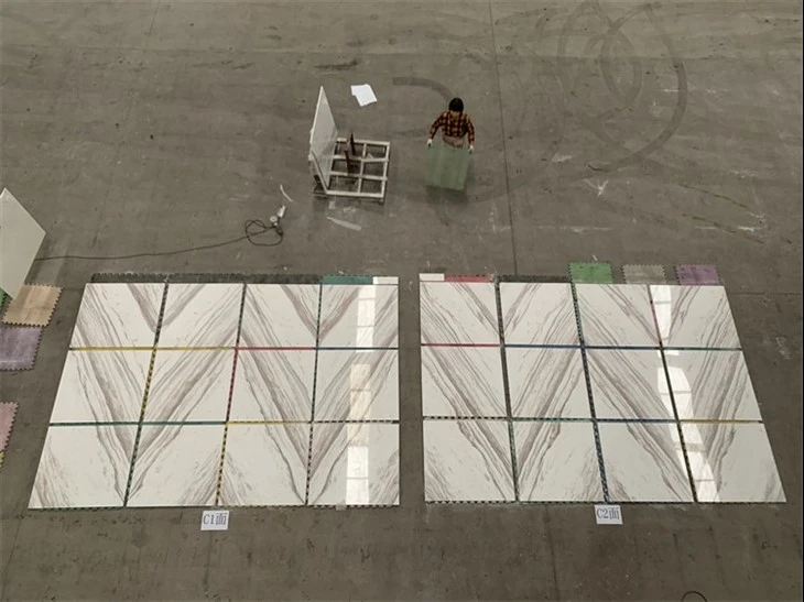 Large White Marble Floor Tiles