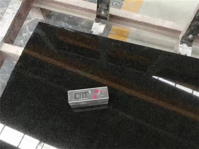 Top de lavabo de granit negre