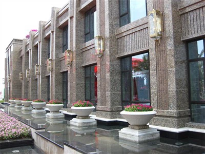 Rajoles de pedra exterior per a parets