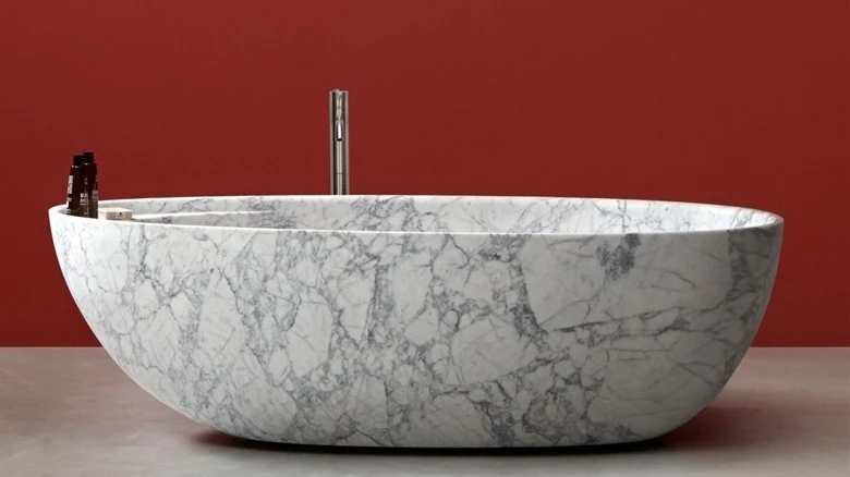 carrara white marble polished Bathtub carrara white marble polished Bathtub