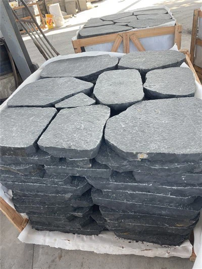 Natural Pedra Negra Granit Black Granit Jardí Passar Stones Stones